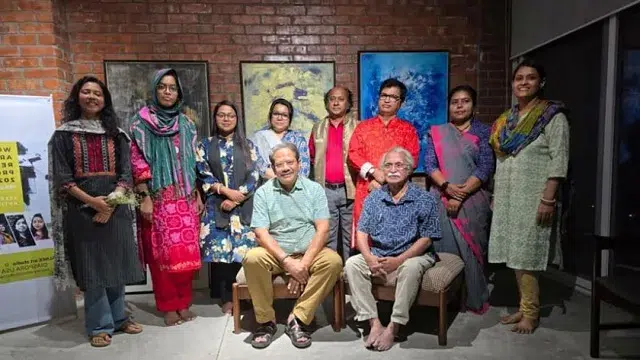 শিল্পের গল্পে বিখ্যাত এবং উদীয়মান শিল্পীদের একটি অনন্য মিলনমেলা