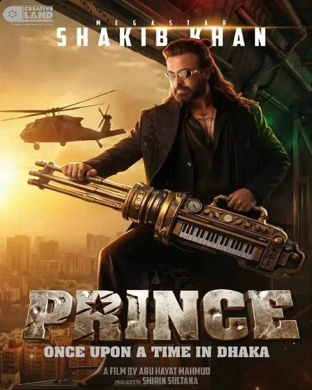 Prince Movie Poster Shakib Khan 2026